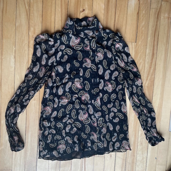 Massimo Dutti Paisley Blouse - Picture 1 of 7